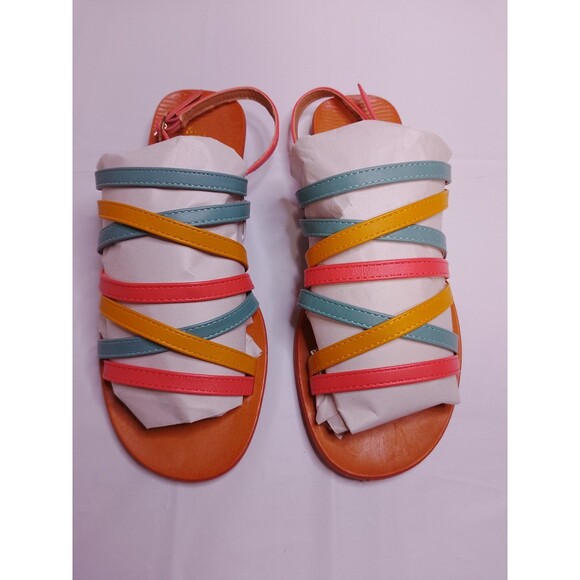 Rouge Helium Shoes - Rouge Mango 6 1/2 Multicolor Sandals